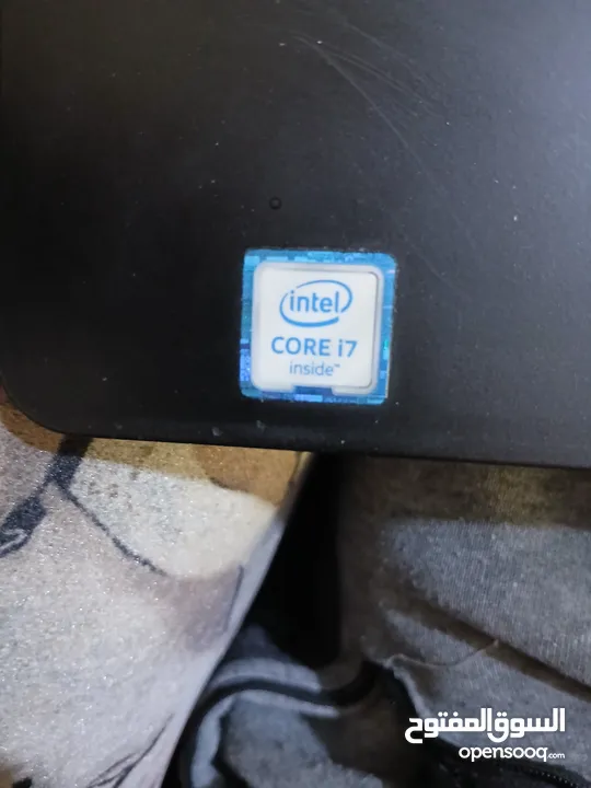 لاب توب معالج ديل i7 جيل g6  رام 16 ssd256 شاشة 14.1