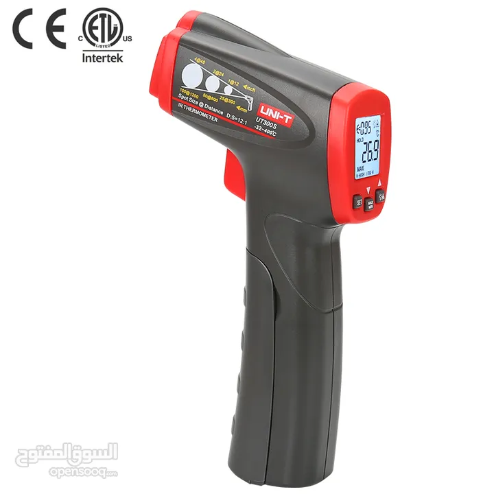 ميزان حرارة ليزر (ليس طبّي)UT300S Infrared Thermometer