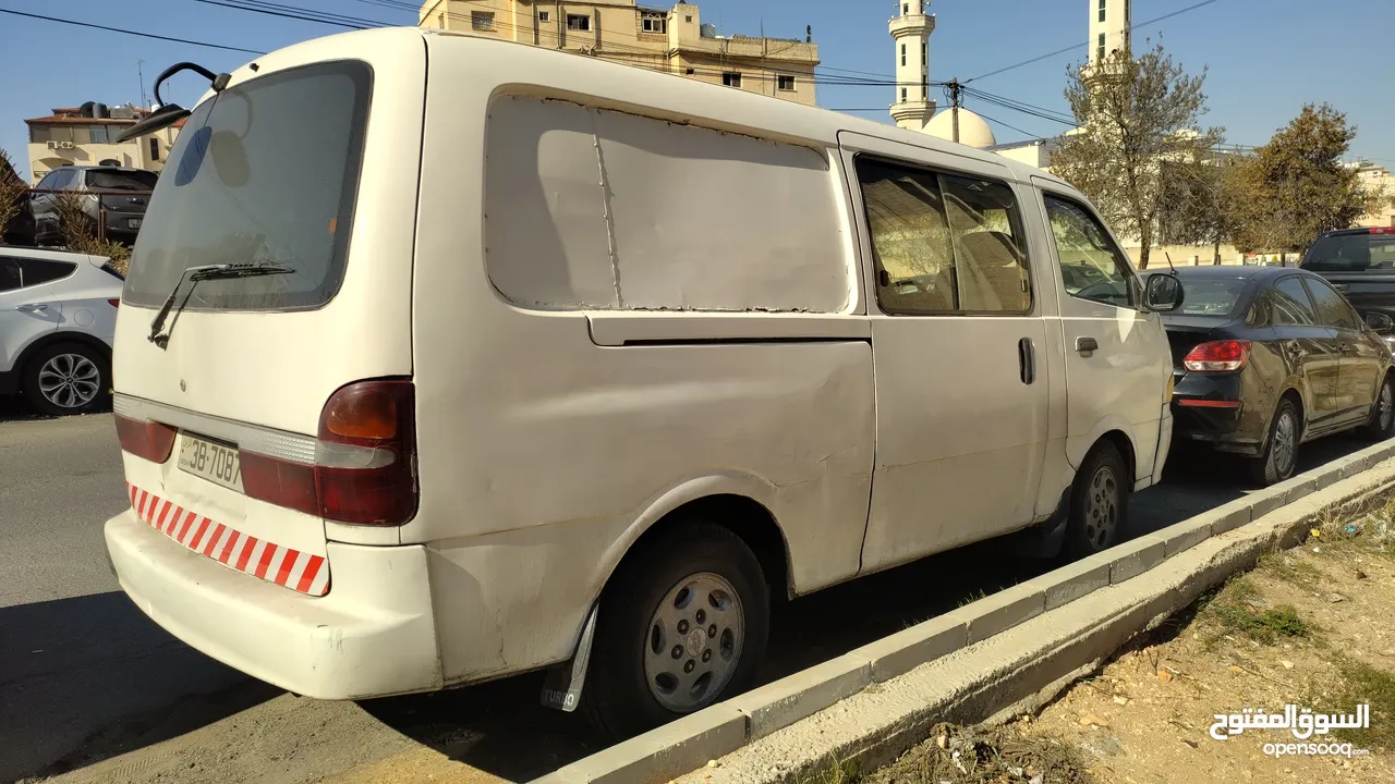 للبيع باص نقل مشترك كيا بريجو موديل 99 مرخص عام كامل