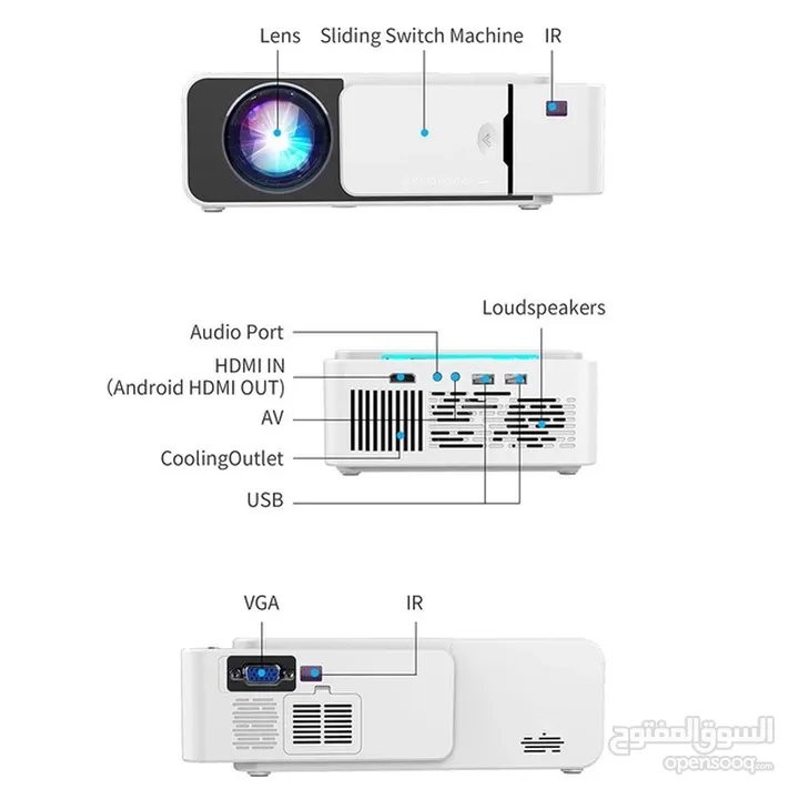 T5 projector high quality _ free delivery