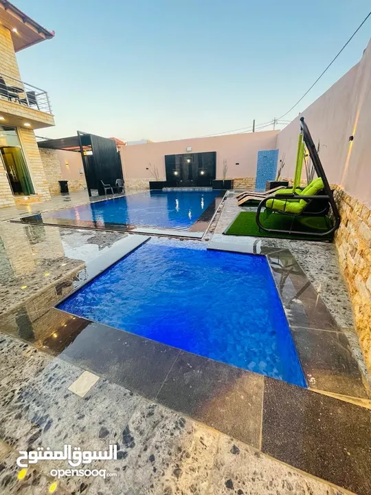 شاليه بيرلا Pearla Chalet شاليه في البحر الميت منطقة الراما للبيع   معايير خمس نجوم
