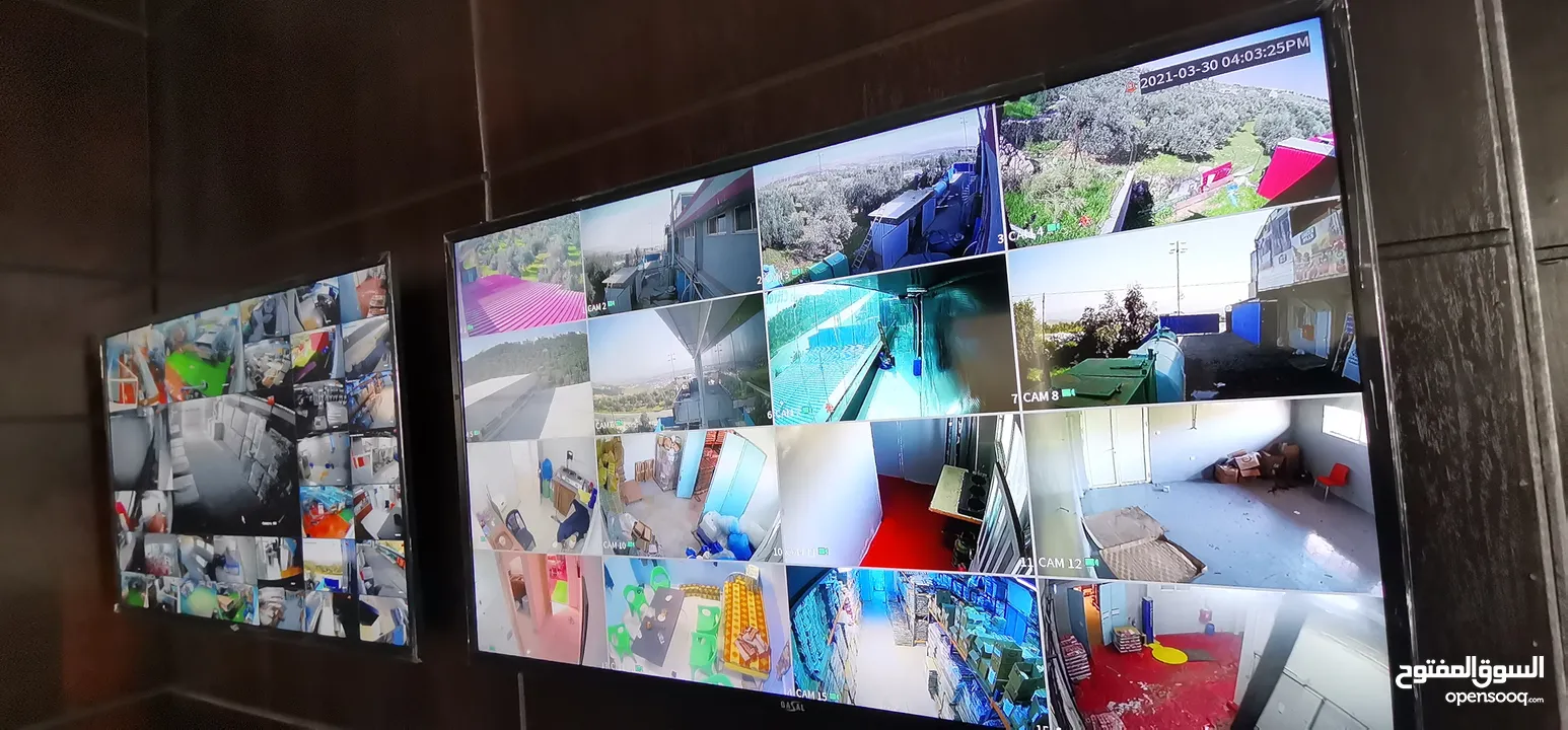 كاميرات المراقبه Dahua Hikvision كفاله مدى عام