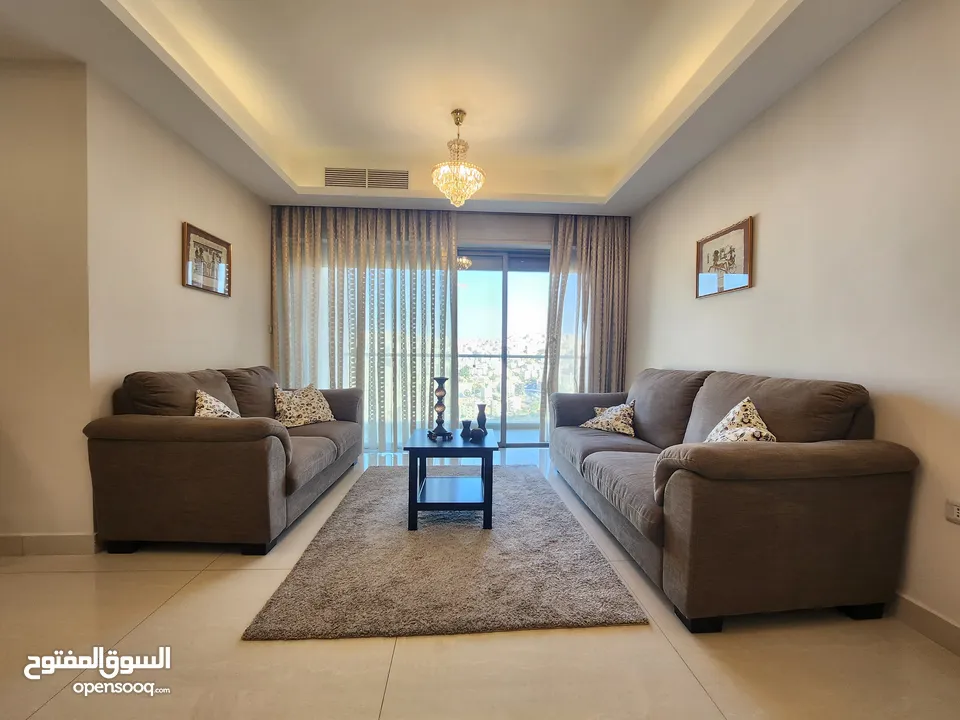 شقة مفروشة باطلالة خلابة للإيجار 150م2 ( Property 43114 )-175067130