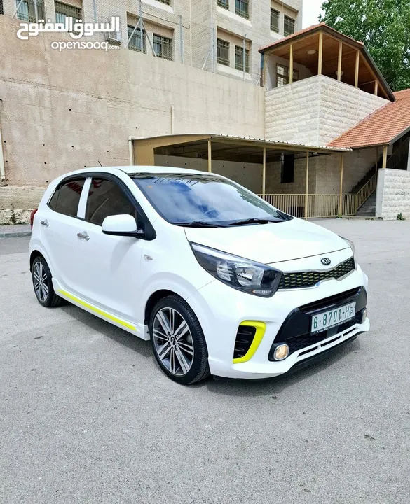 كايا بيكانتو 2020 GT line دهان الشركة فل إضافات