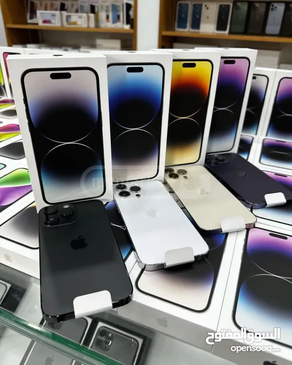 iPhone 14 Pro Max 256GB  ايفون 14 برو ماكس 256 جيجا  جديد كفالة شرق اوسط
