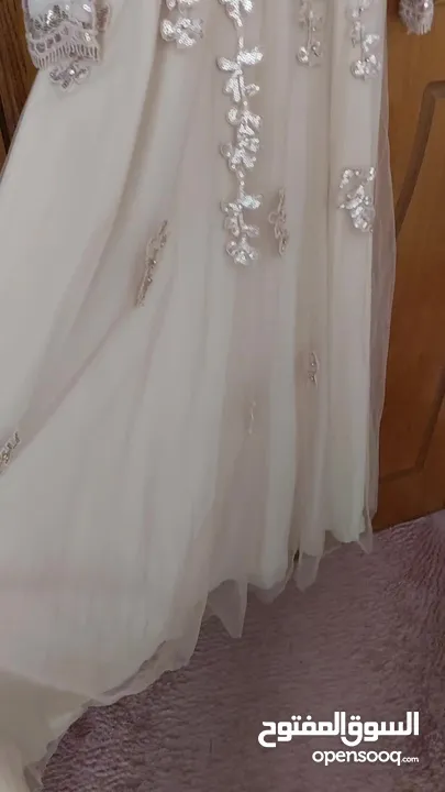 فستان سهرة حجاب ، ماركة setrms,مبطن كامل،فخم جميل جدا،  بحالة ممتازة ، سايز 40