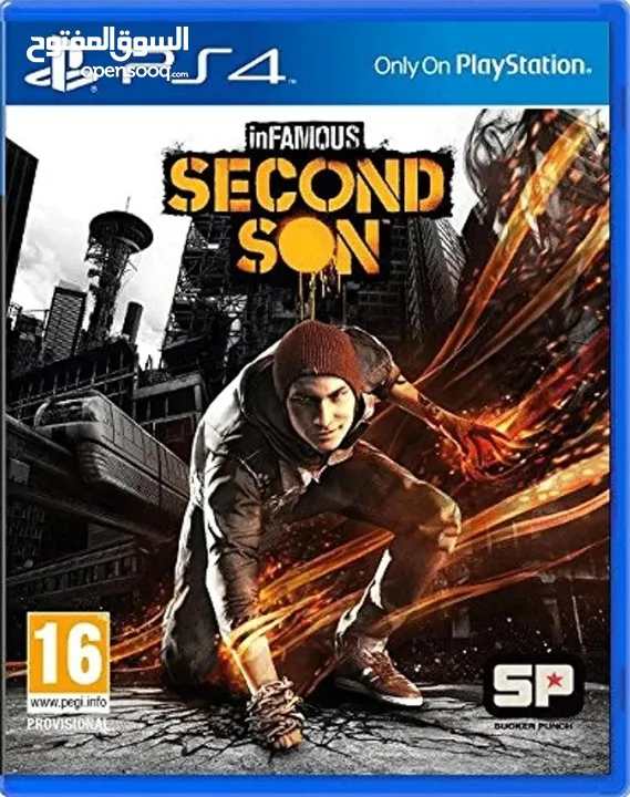 لعبة نادرة حصريه من سوني جميله جدا.  inFAMOUS SECOND SON