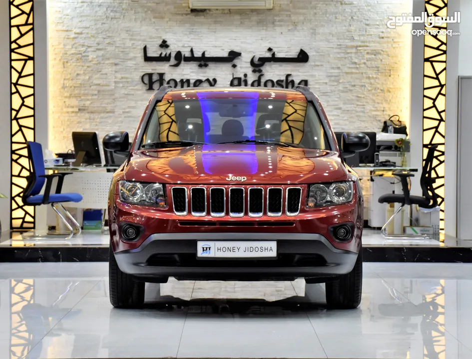 Jeep Compass ( 2016 Model ) in Red Color GCC Specs