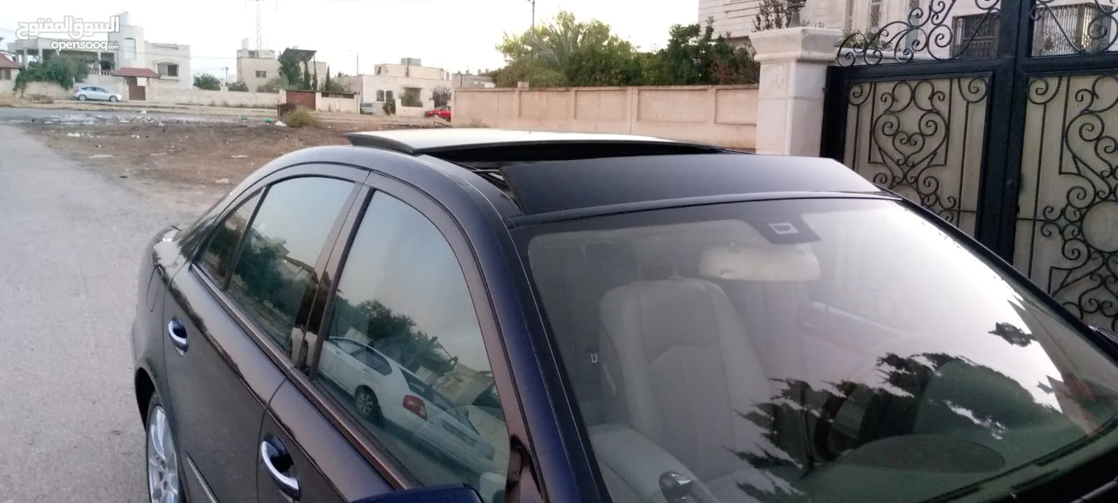 مرسيدس E200 كومبريسور بانوراما فل كامل بحاله الوكاله وارد الوكاله غرغور