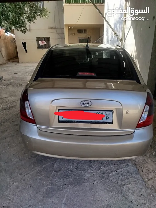 هونداي فيرنا 2007 فحص نخب ترخيص تأمين سنه كامله مش ناقصها ولا اشي بالصلاه عالنبي