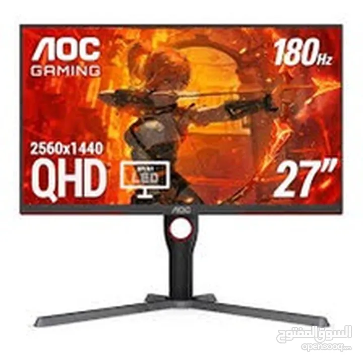 شاشة Aos 180 هيرتز  2K HDR OLED  بحجم 27 انش  انتهز الفرصه بسعر العرضض 800 شيييكل بدل 1110