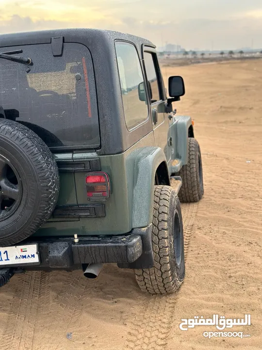 jeep wrangler GCC 2006 جيب خليجي نظيف و فحص ناجح