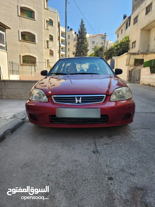 هوندا سيفيك موديل 1999 يد أولى وقطع اصليه لم تتعرض لأي حوادث نظيفه موتور 1600 جير