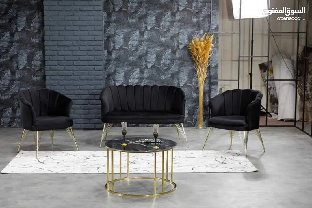 طقم كراسي الشاي أو الورد بس من عنا بسعر مميز