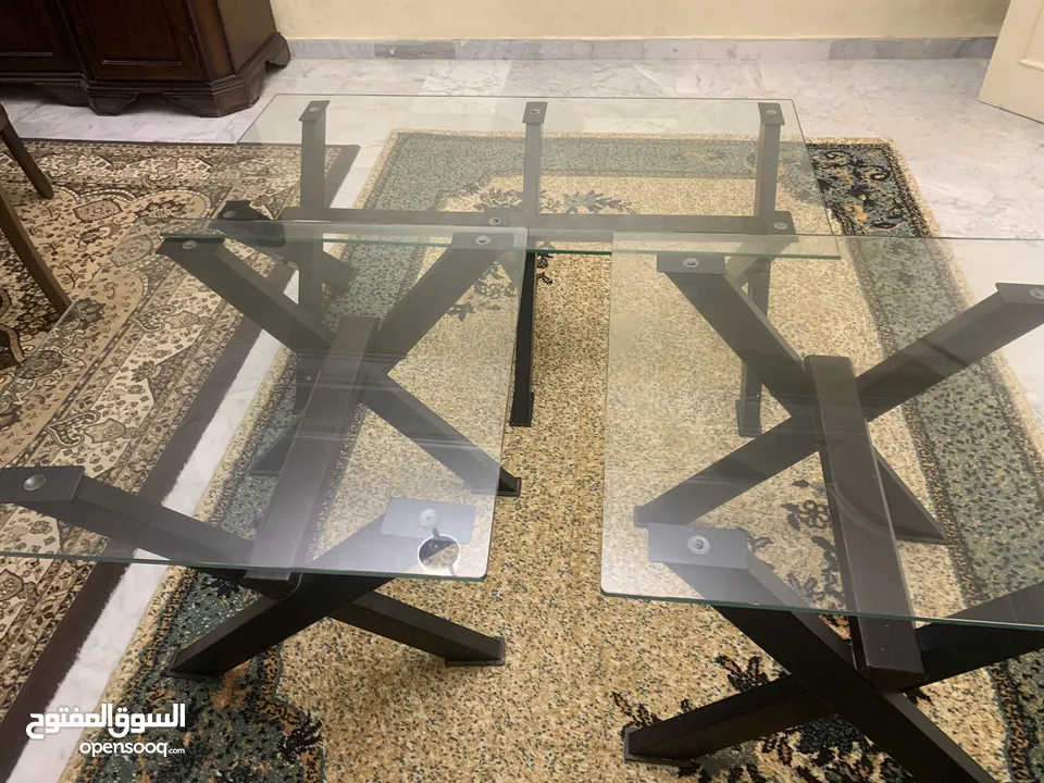 طاولات اشلي امريكي لغرفه الضيوف بنص وتنين جوانب