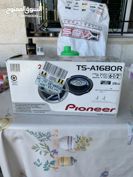 سماعات pioneer وسماعات  سوني 240 w XPlod