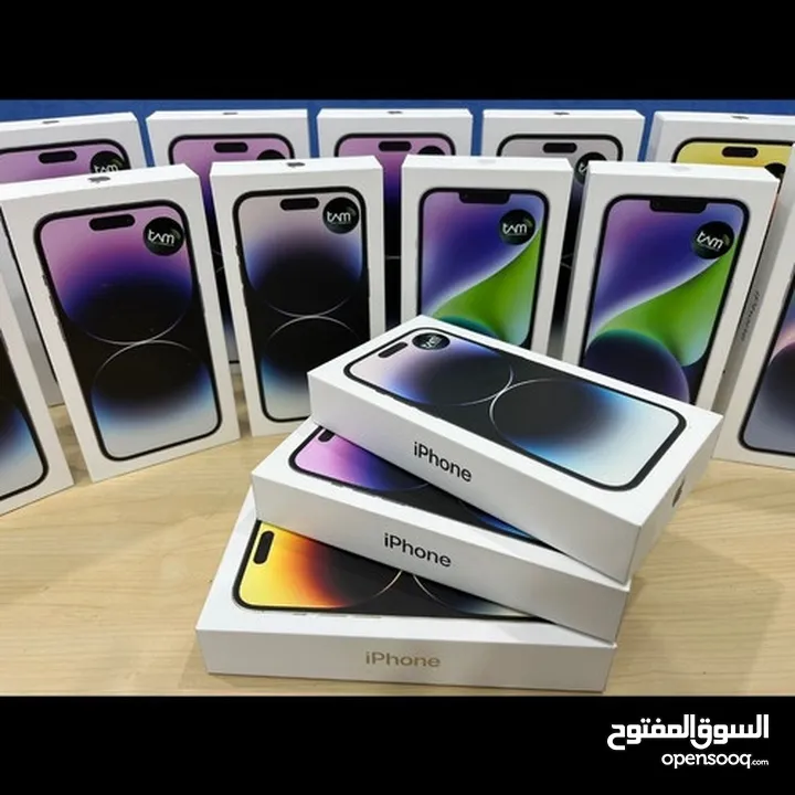 iPhone 14 pro 128GB/256GB جديد كفالة شرق اوسط ايفون 14 جديد كفالة لمدة عام
