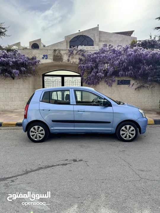 كيا بيكانتو 2007  جير عادي  بحاله ممتازه جدا  مكيف بور سنتر موفره جدا فحصها ممتاز مرخصه للبيع كاش فق