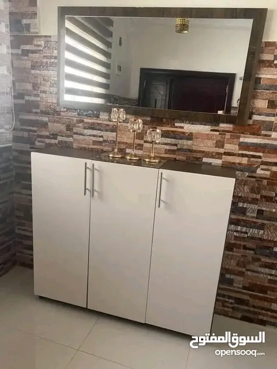 خزانة احذية قياس 100"90*30 السعر 63 دينار