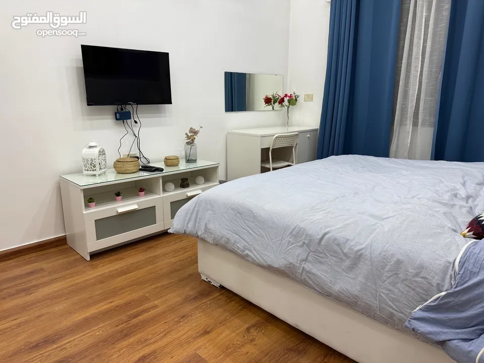 أستوديو مفروشة فرش فاخر للإيجار - Luxury Furnished Studio Apartment for Rent