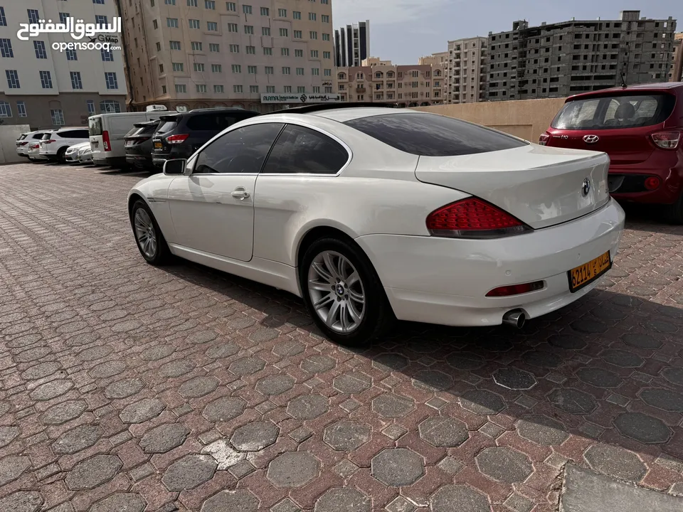 للبيع BMW 630i كوبيه بحالة جيدة ( من السيارات المميزة النادرة )