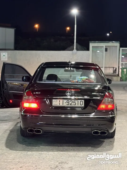 مرسيدس E200 2007 للبيع Mercedes E200  افانغارد 2007 E63 Amg kit Avantgard