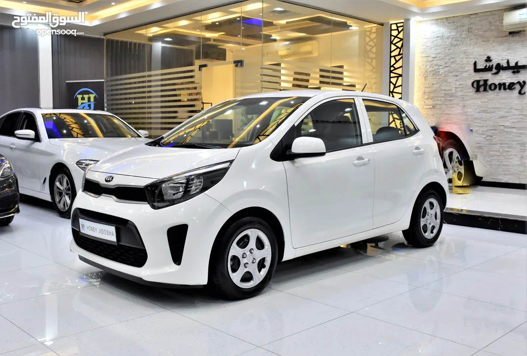 KIA Picanto ( 2019 Model ) in White Color GCC Specs