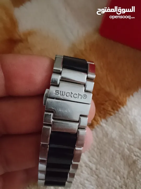 ساعه سواتش مع كفالتها وكرتونتها جديده بحالة الوكاله للبيع