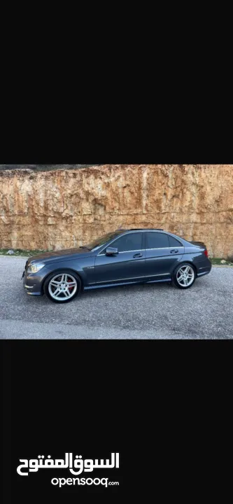 Mercedes  Amg c200 بويه شركة  فللللللللللللل مع بانوراما  بسعررررررررررر حرق حرق حرق