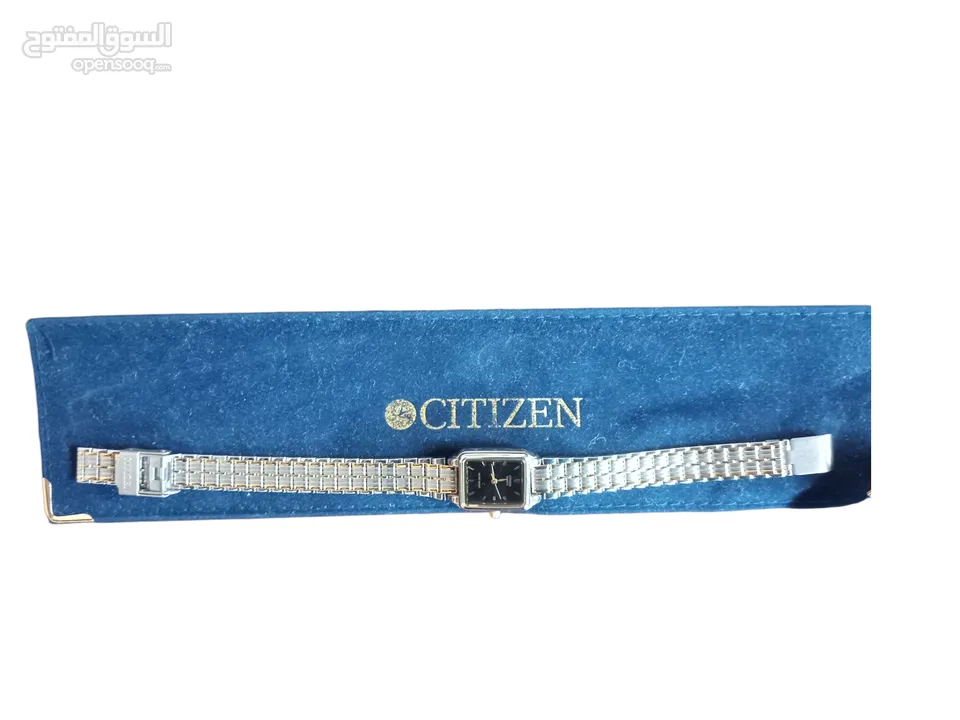 ساعة CITIZEN أصلية ستيزين, ساعات نسائية، ماركة، ساعة نسائية، اصلي، ماركات، عالمية، ياباني، بناتي