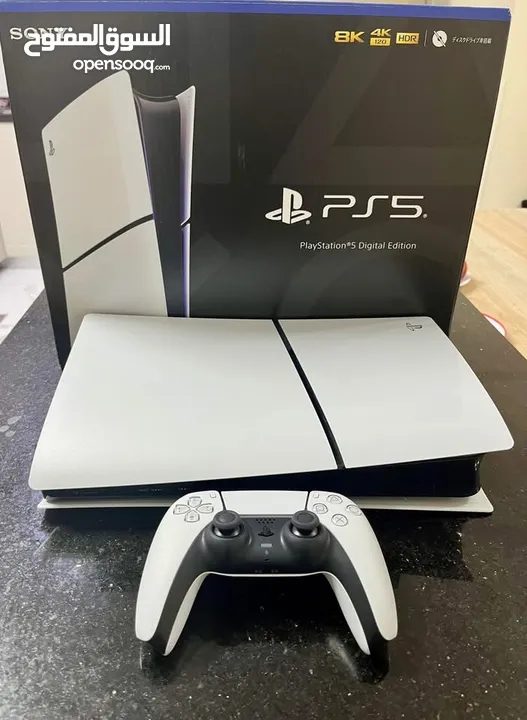 بأقل سعر عروض رمضان سوني بلايستيشن 5 سليم ديجتال Ps5 Slim Digital كمية محدوده