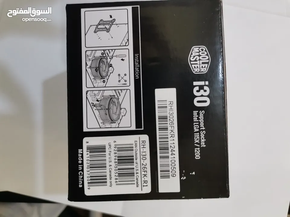 مبرد أصلي Cooler Master i30 – لمعالجات Intel LGA115x و LGA1200