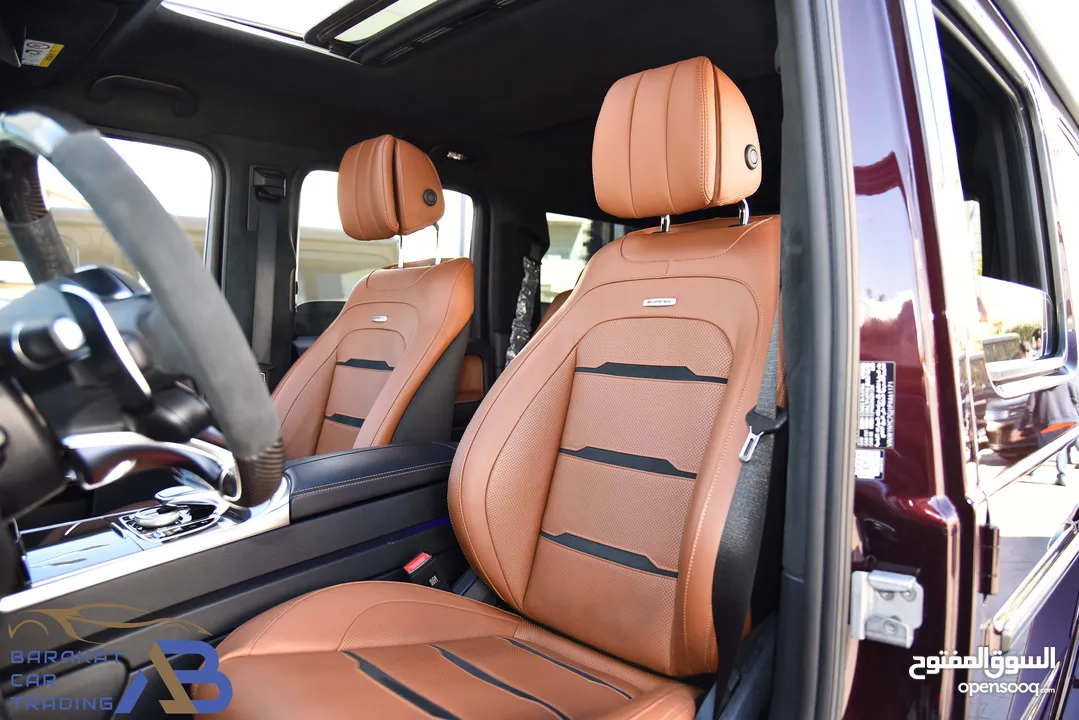 مرسيدس جي كلاسG63 AMG نايت بكج وارد وكفالةالوكالة 2023 Mercedes G63 AMG Night Package 4.0L V8 4MATIC