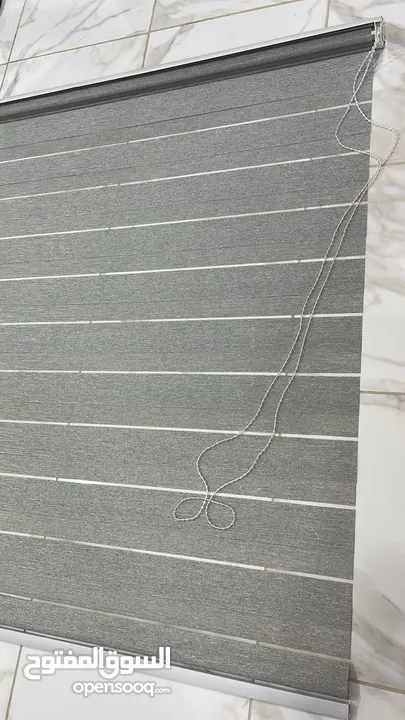 برادي زيبرا لون سكني فاتح (الطول متر ونصف)