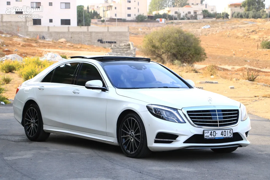 مرسيدس s350 2014 بنزين بحالة الوكاله