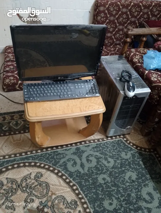 كمبيوتر كامل للبيع بحال جديد