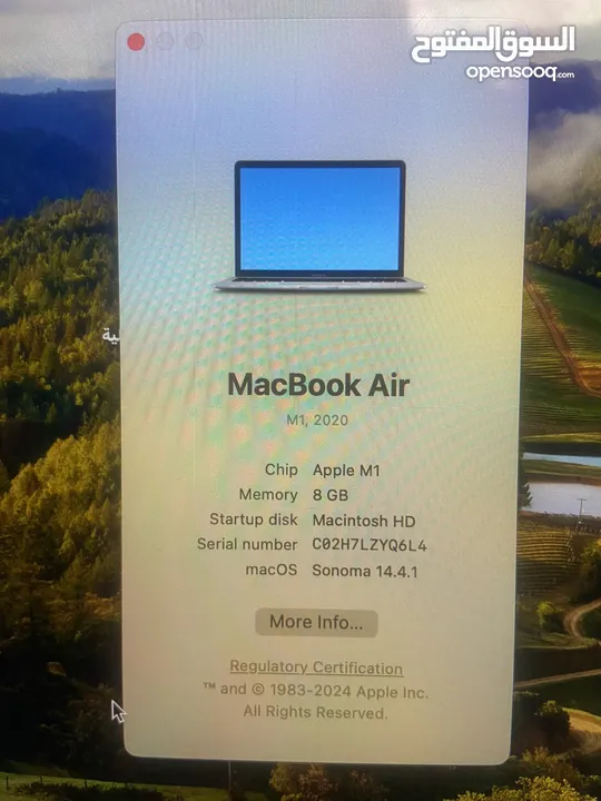 لاب توب ماك بوك اير Macbook Air M1