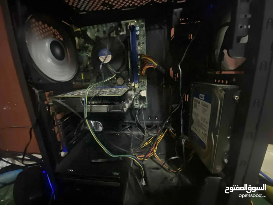 كمبيوتر i5وكرت شاشه1050