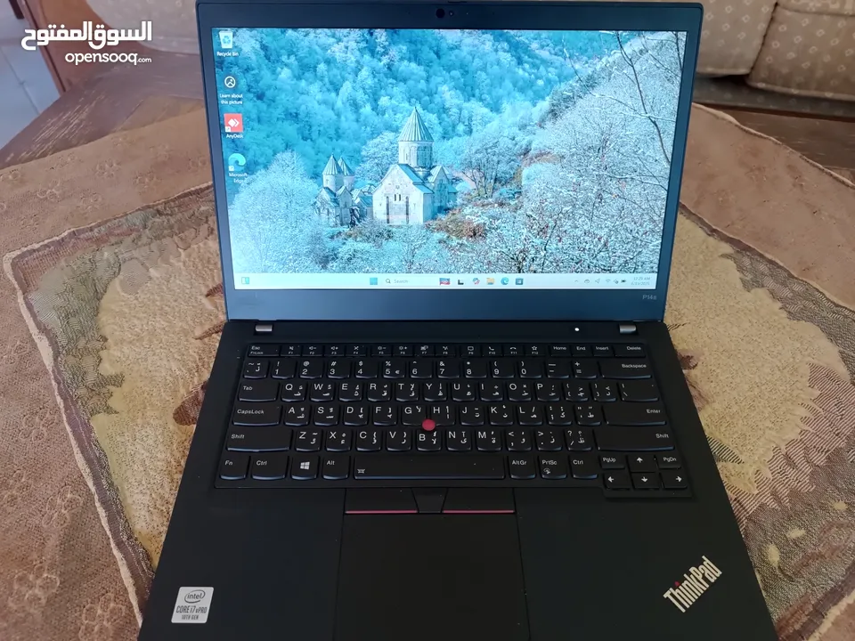 Lenovo ThinkPad, Core i7 10 generation, 32 ram, 512 SSD, finger print and touch screen.