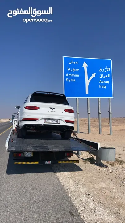 شحن سيارات من السعودية إلى الاردن عمّان
