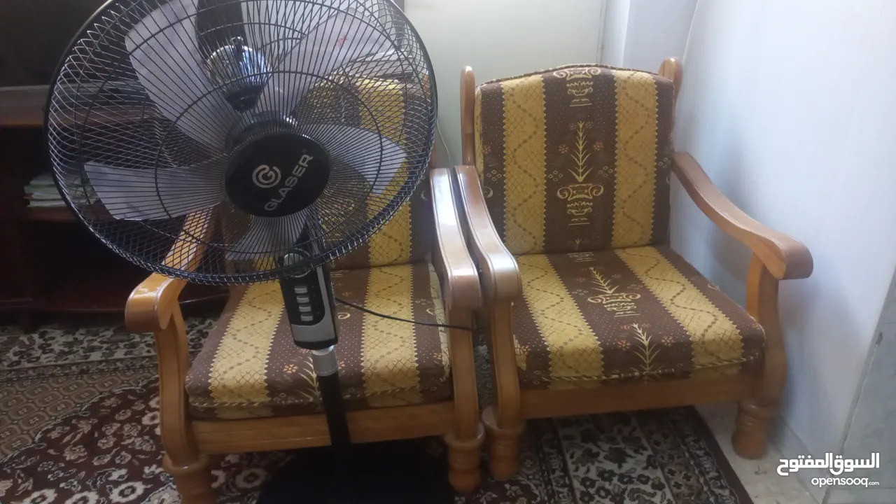 طاولة سفرة 5 كراسي مع طقم مورس 7 مقاعد