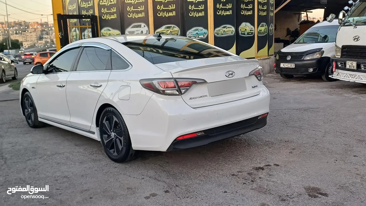 هونداي سوناتا موديل 2017 فحص كامل للبيع بالتقسيط بدفعه 2500 دينار والباقي اقساط شهريه