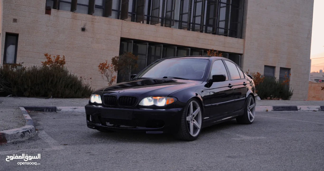 بي ام دبليو e46 2003 بسعر حرق
