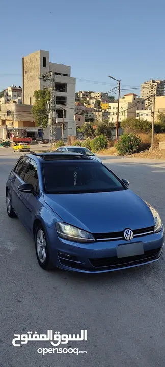 جولف 2014 ماتور 1400 تيربو بصمه بنوراما بسعر حرق 65000 البدل وارد منبدل
