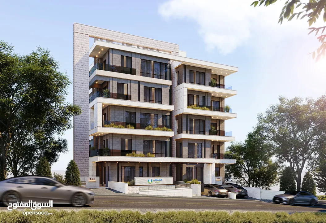 شقة 120 متر مع مدخل خاص للبيع في الشرفة بالقرب من شارع القدس و المدارس الانجليزية و حلويات ايفيل