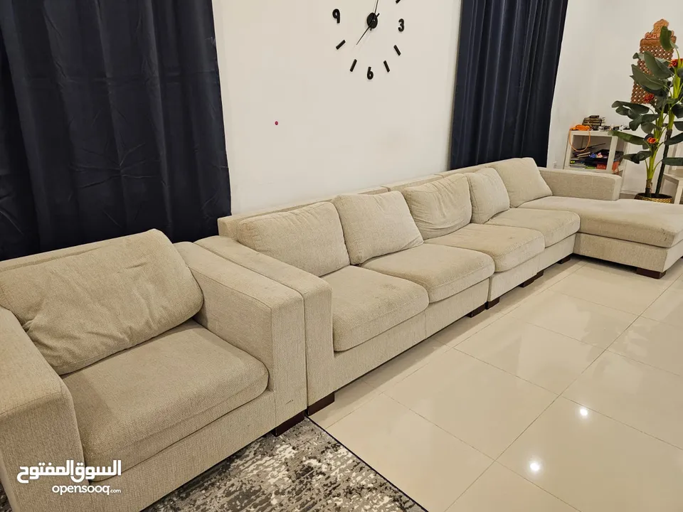 أريكة وسجادة.         sofa and carpet