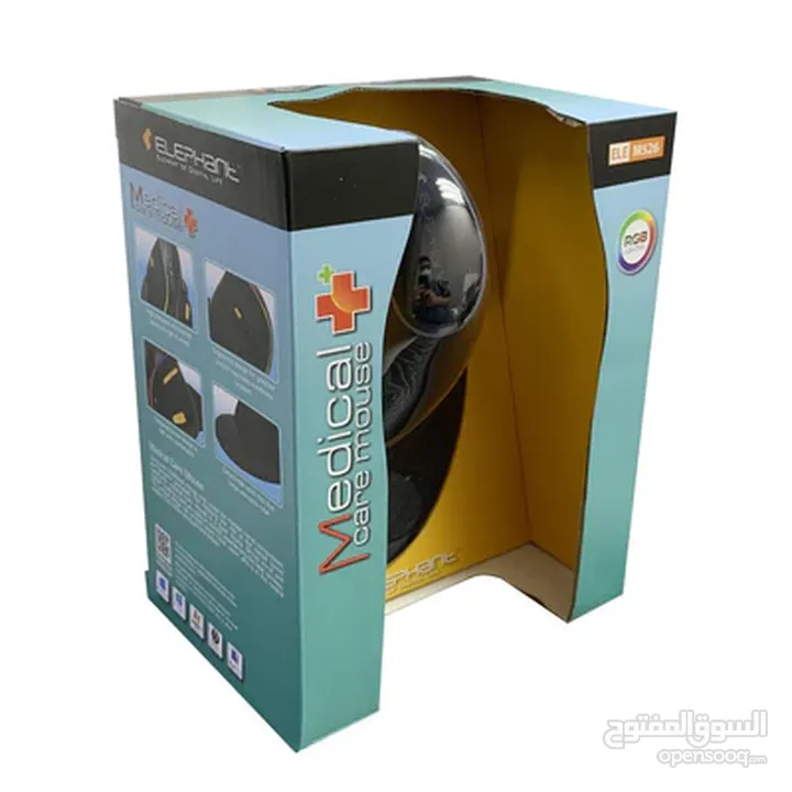 ماوس جيمنغ رهيب مضيئ رجب تصميم جديد   Elephant ELE M526  Mouse RGB Gaming Mouse