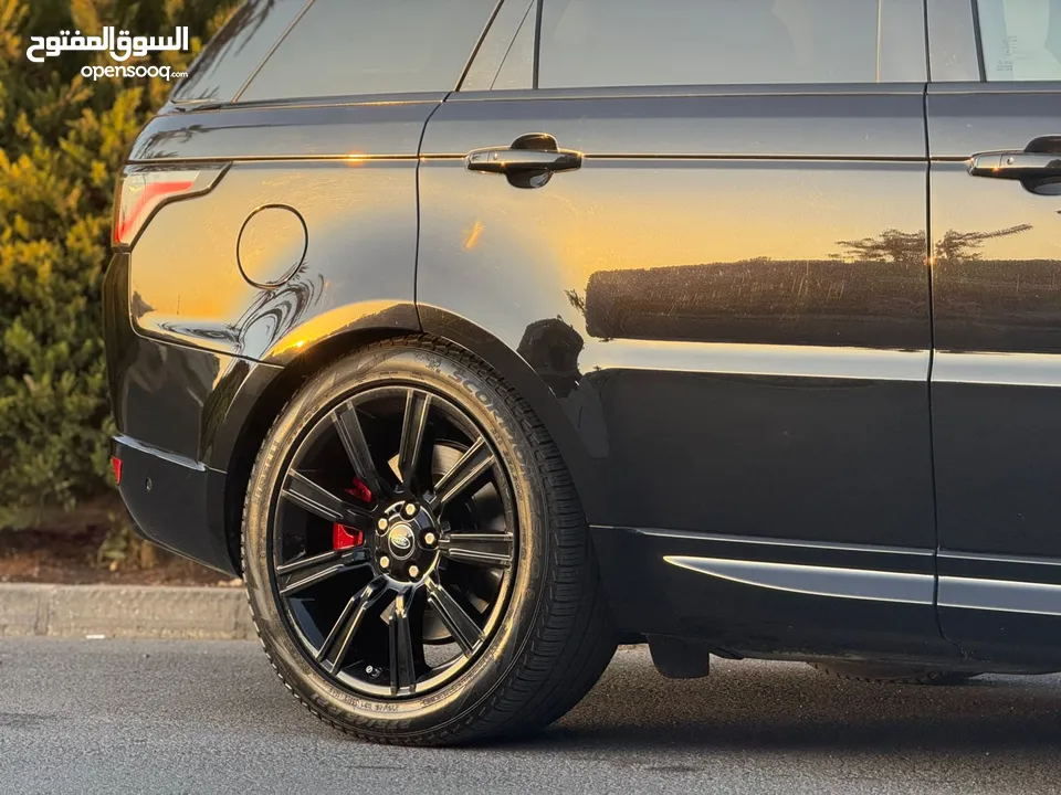2021 Range Rover Sport Dynamic Black Edition ... وارد امريكي كلين كارفاكس فحص كامل ... دهان شركه