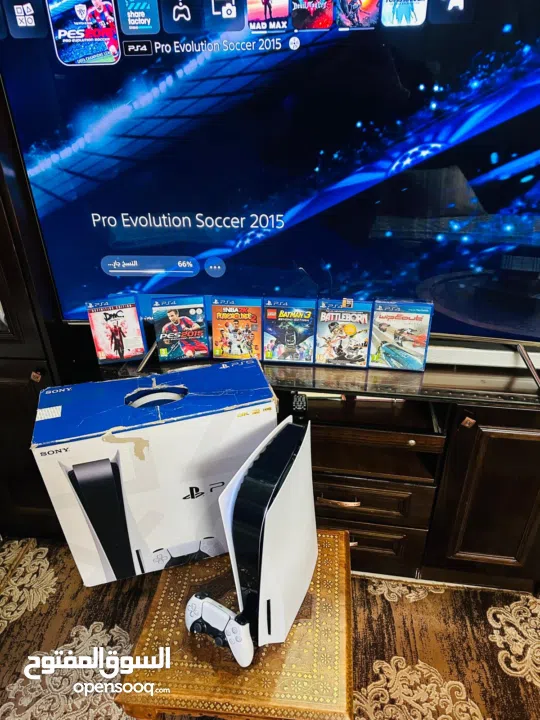 Playstation 5 Fat Blueray  بلاستيشن 5