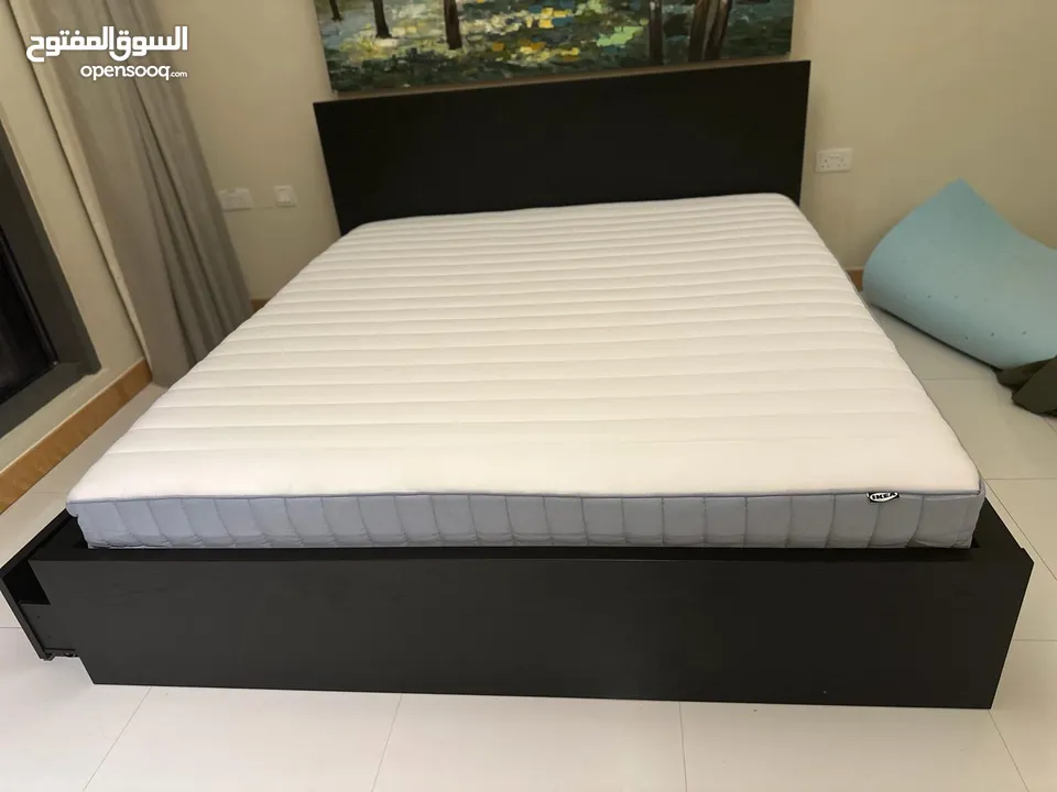 IKEA Bedframe and verstmarka mattress